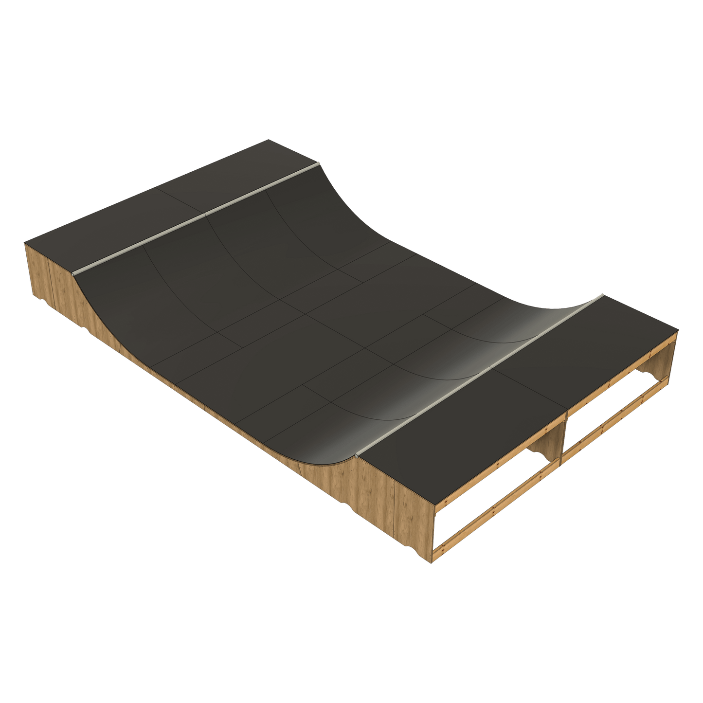 36" Half Pipe Ramp Kit