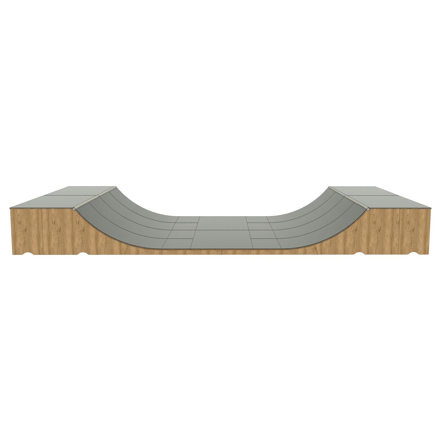 36" Half Pipe Ramp Kit