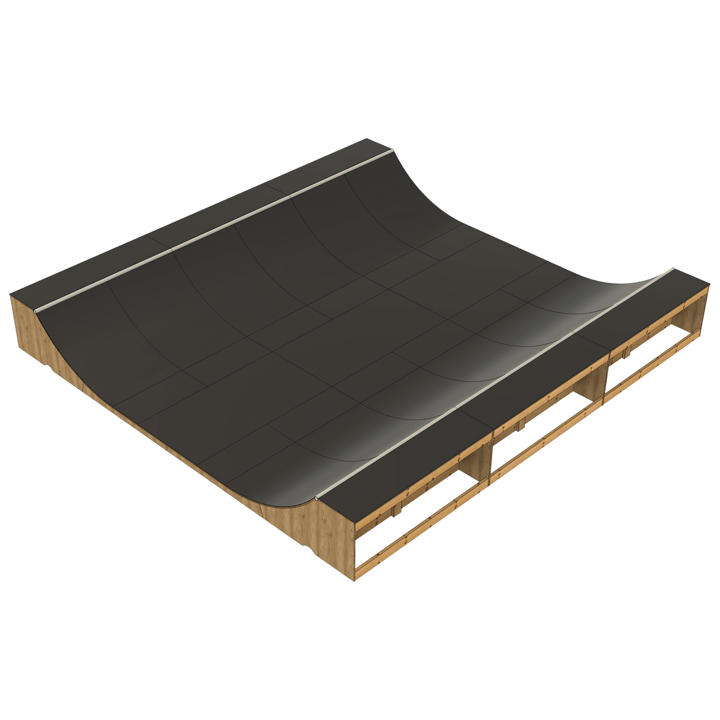 36" Half Pipe Ramp Kit
