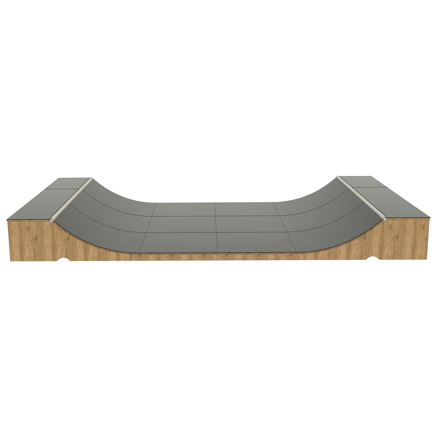 24" Half Pipe Ramp Kit