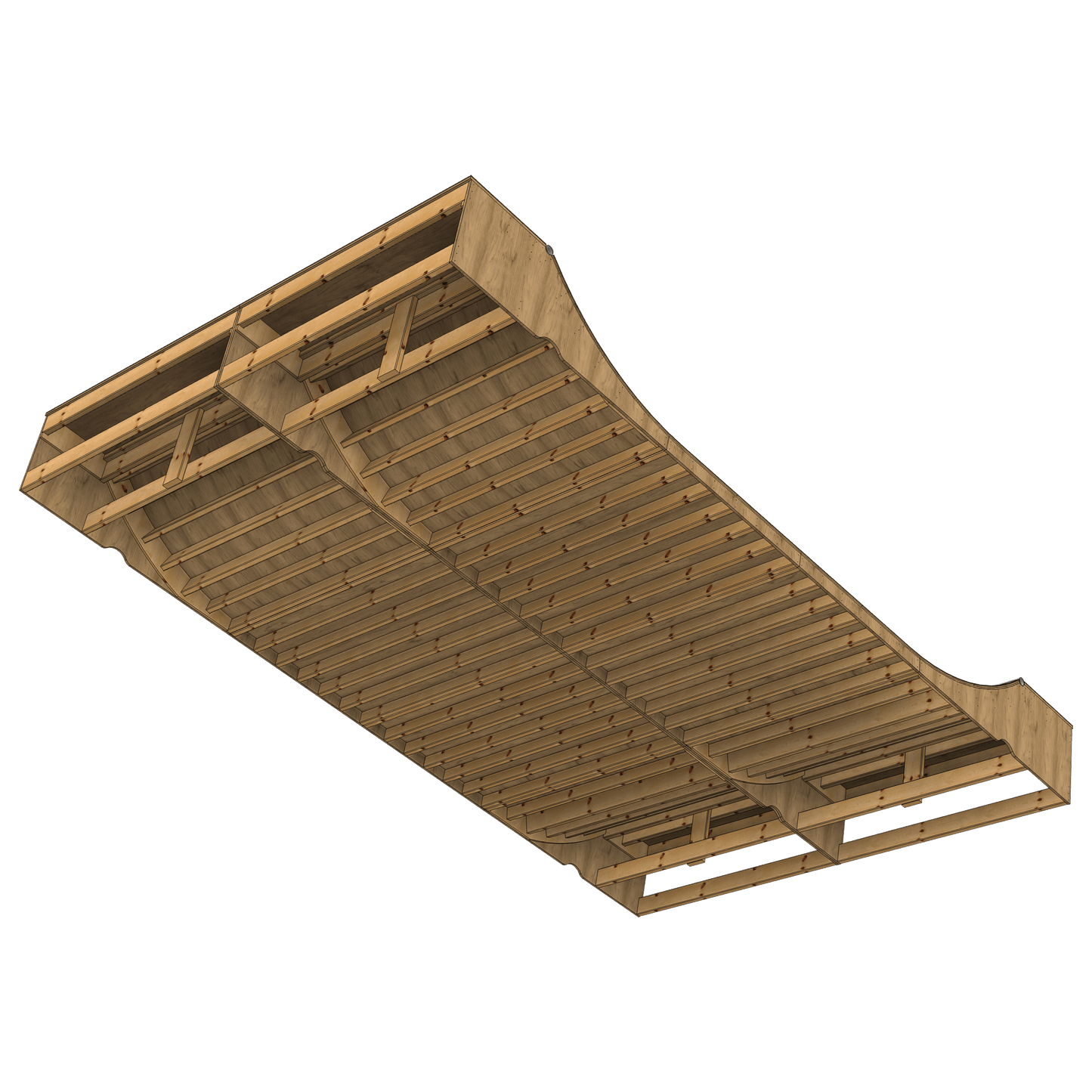 24" Half Pipe Ramp Kit