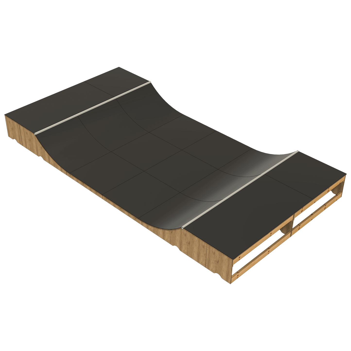 24" Half Pipe Ramp Kit