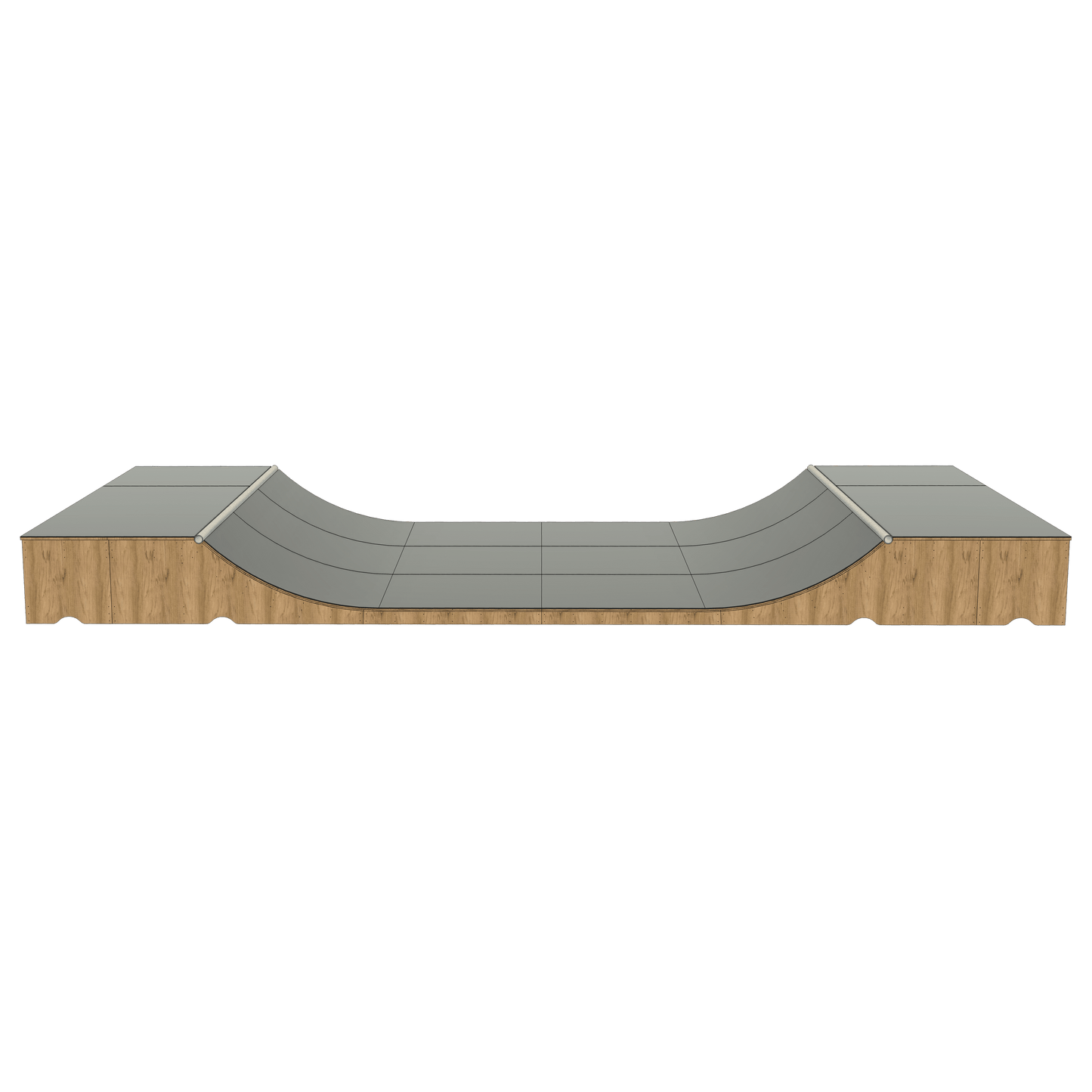 24" Half Pipe Ramp Kit