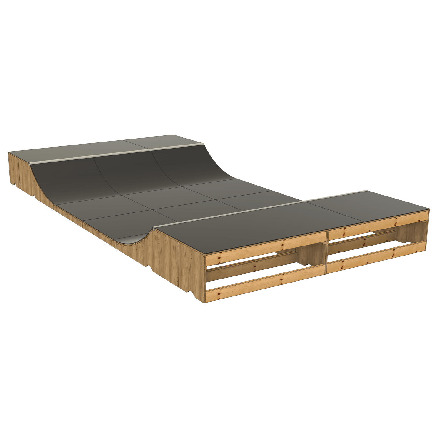 24" Half Pipe Ramp Kit