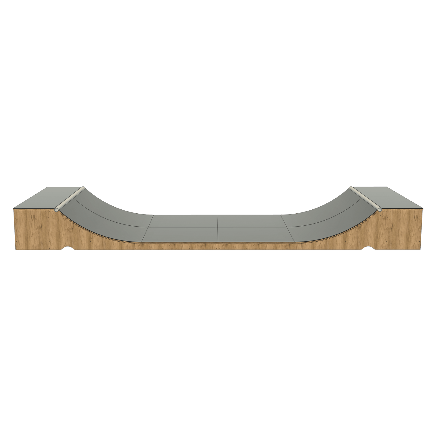 24" Half Pipe Ramp Kit