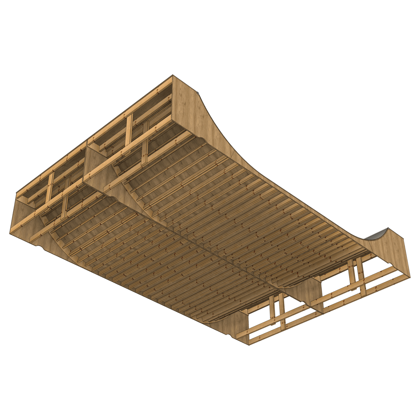 42" Half Pipe Ramp Kit