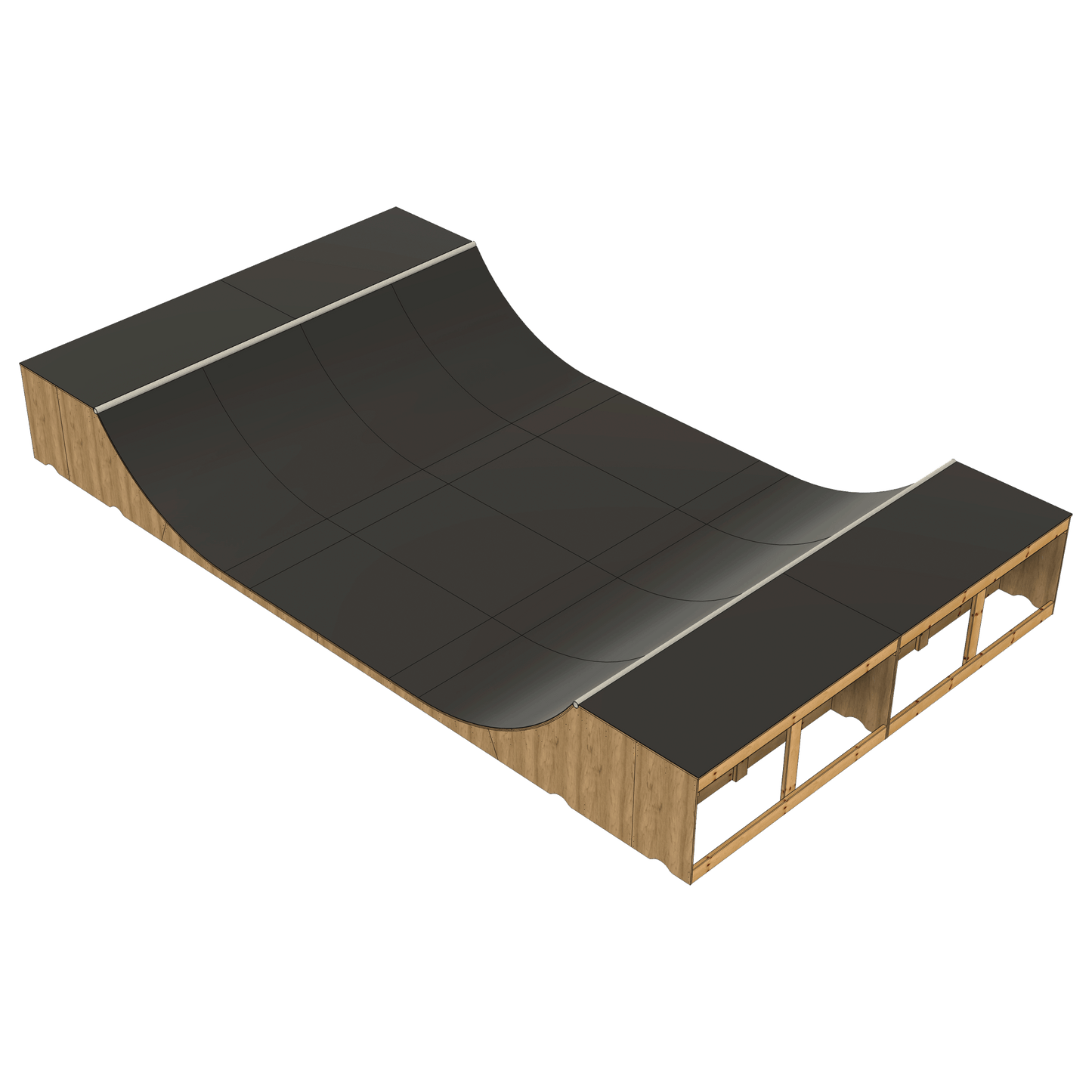 42" Half Pipe Ramp Kit