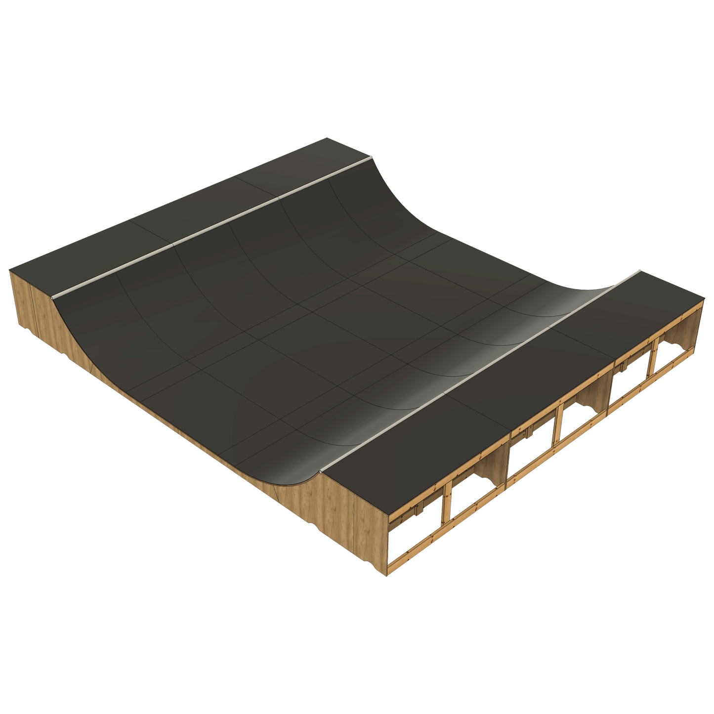 42" Half Pipe Ramp Kit