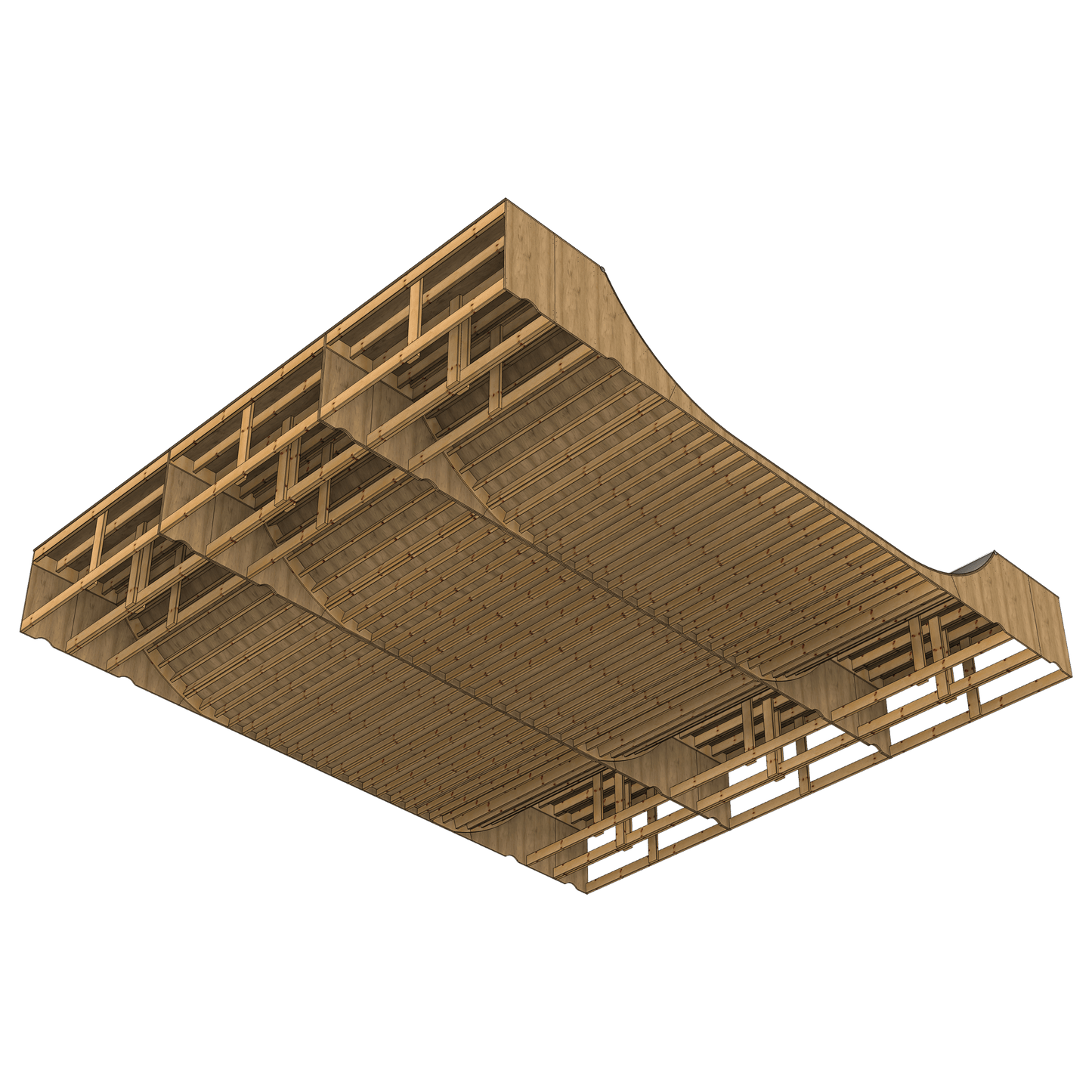 42" Half Pipe Ramp Kit