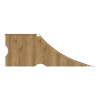 24" Tall Quarter Pipe