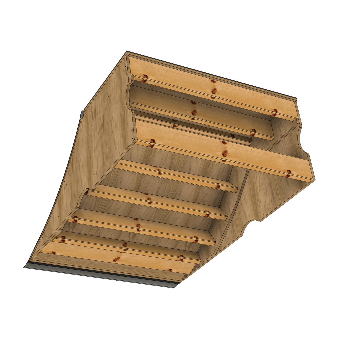 24" Tall Quarter Pipe
