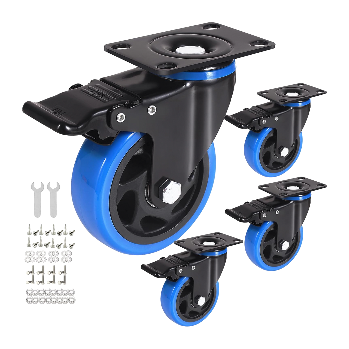 4" Swivel Casters (4-Pack)