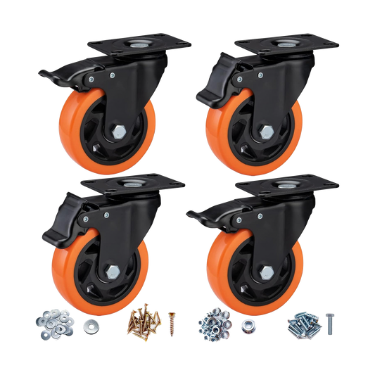 4" Swivel Casters (4-Pack)