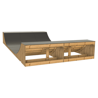 36" Half Pipe Ramp Kit