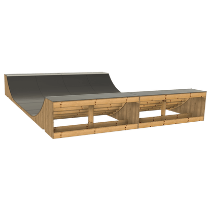 36" Half Pipe Ramp Kit
