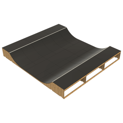 36" Half Pipe Ramp Kit