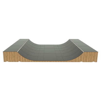 36" Half Pipe Ramp Kit