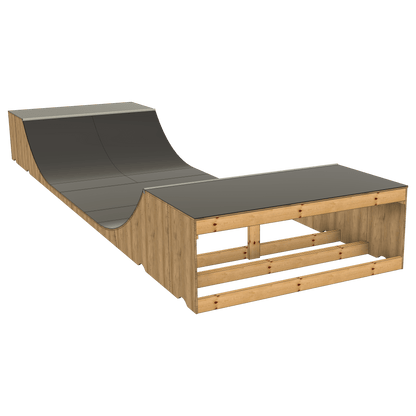 36" Half Pipe Ramp Kit