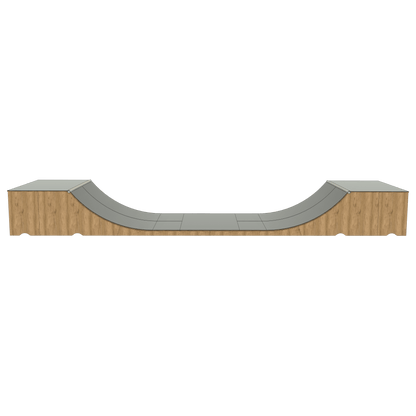 36" Half Pipe Ramp Kit