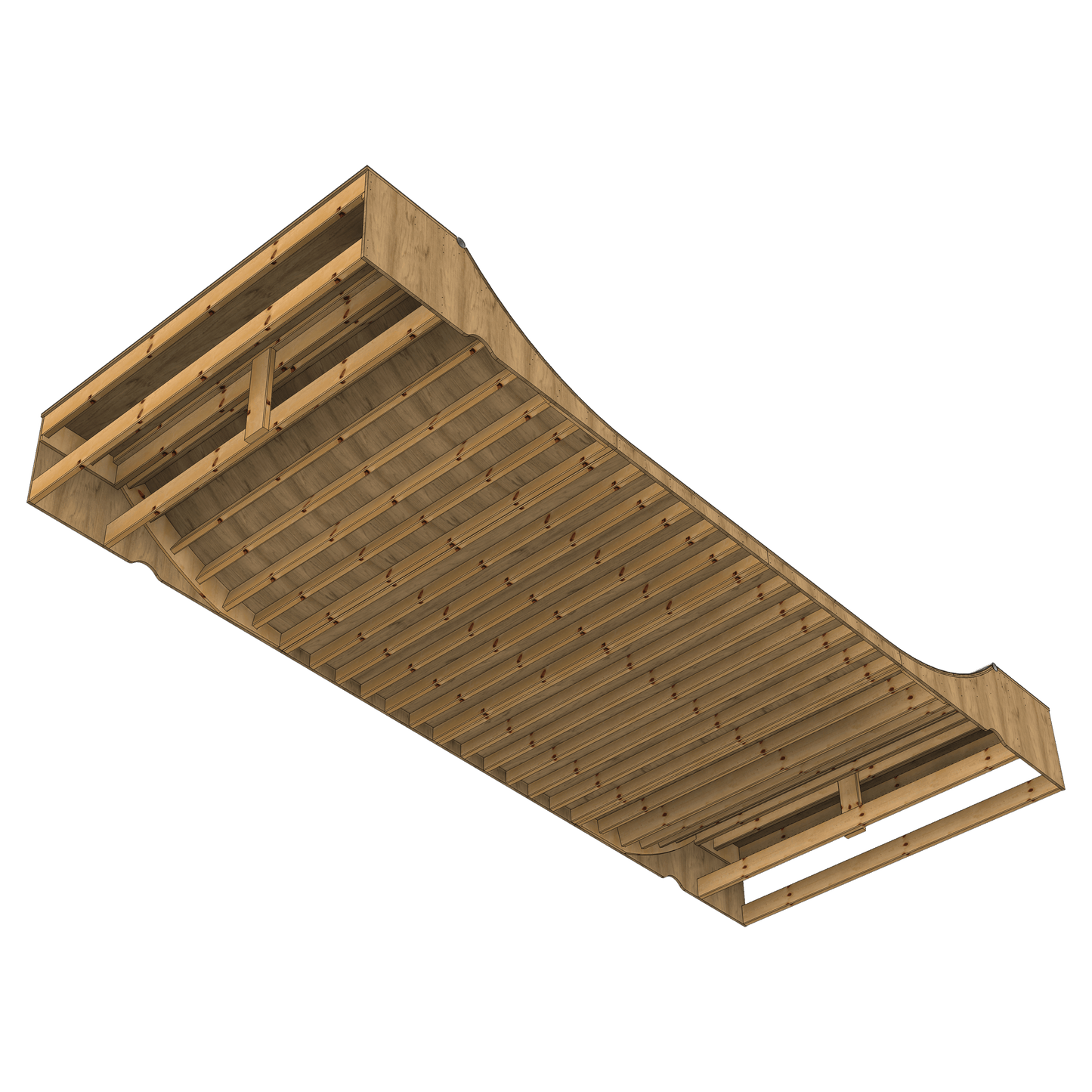 24" Half Pipe Ramp Kit