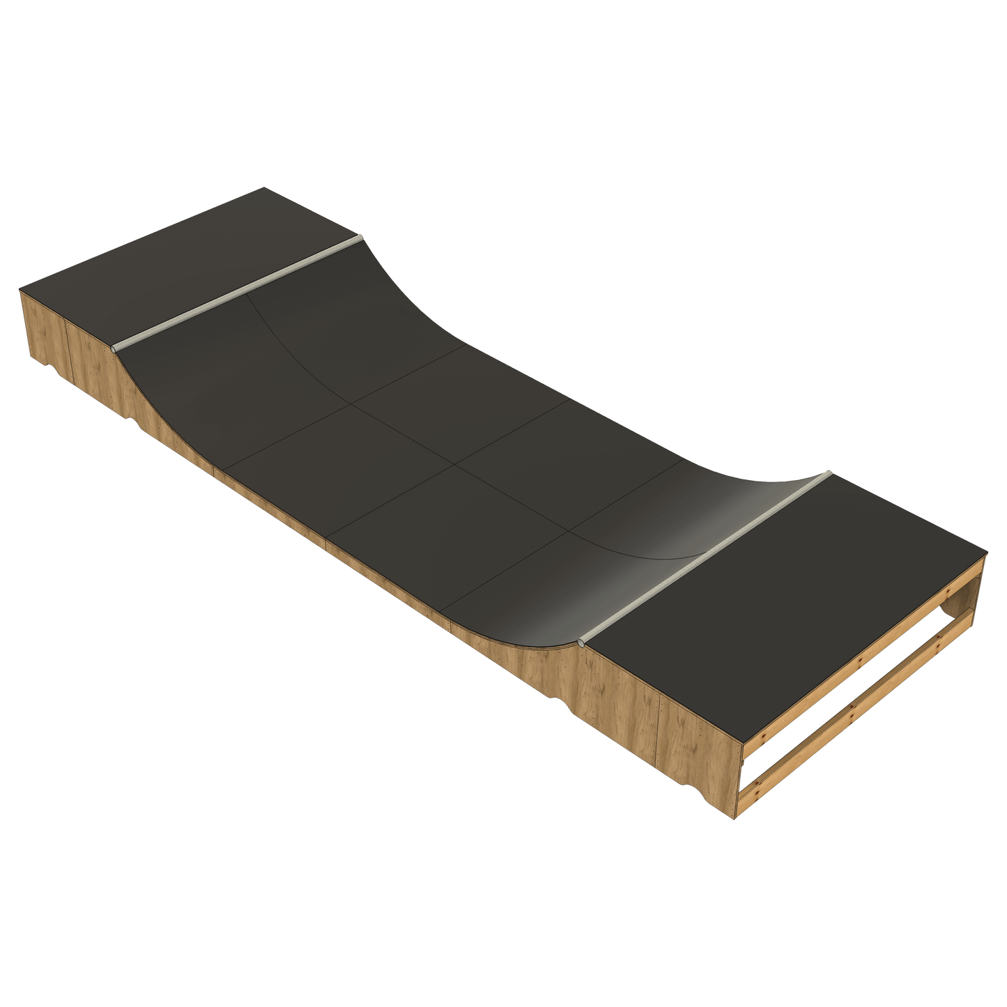 24" Half Pipe Ramp Kit
