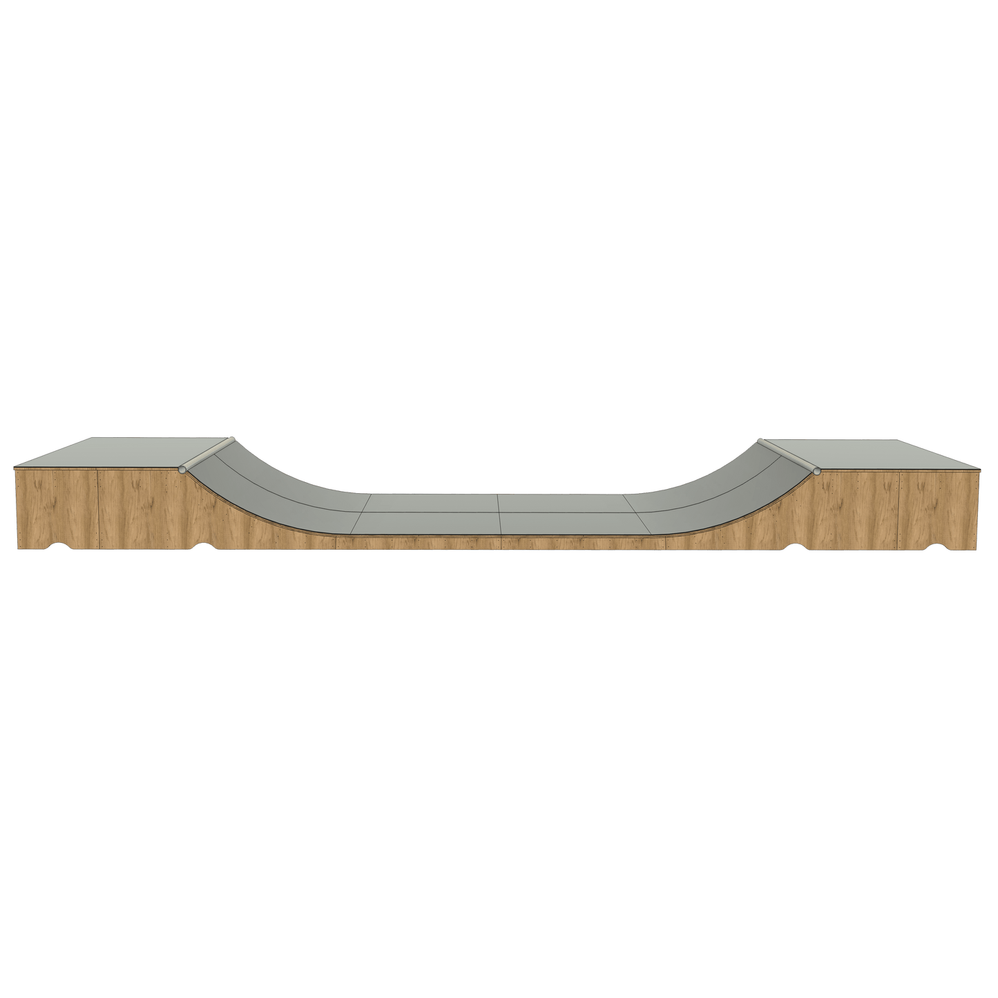 24" Half Pipe Ramp Kit