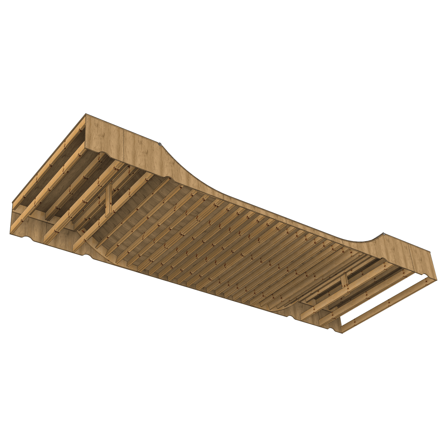 24" Half Pipe Ramp Kit