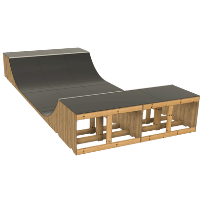 42" Half Pipe Ramp Kit