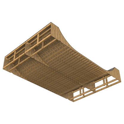 42" Half Pipe Ramp Kit