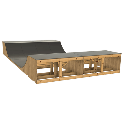 42" Half Pipe Ramp Kit