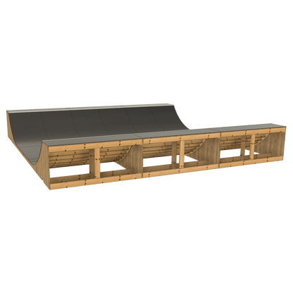 42" Half Pipe Ramp Kit