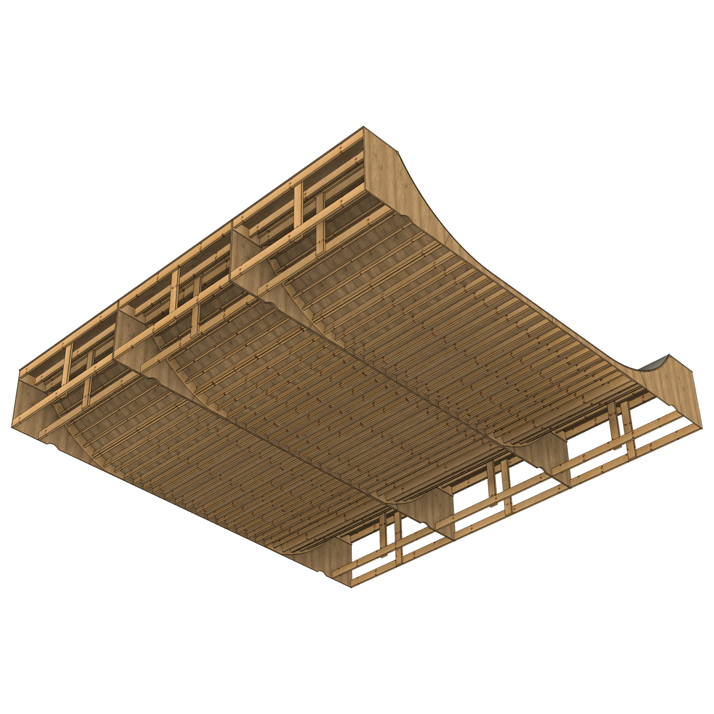 42" Half Pipe Ramp Kit
