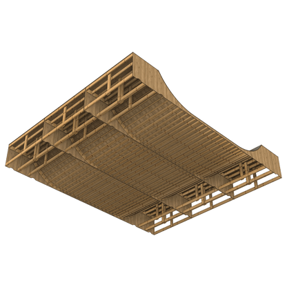 42" Half Pipe Ramp Kit
