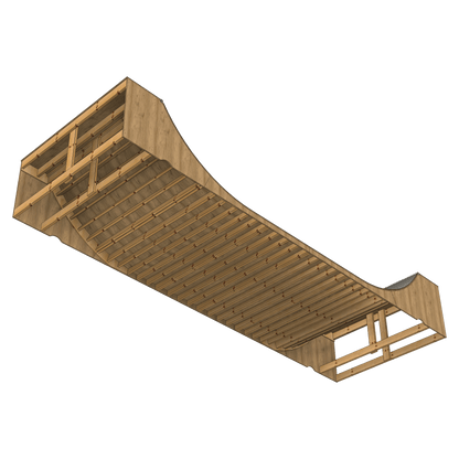 42" Half Pipe Ramp Kit