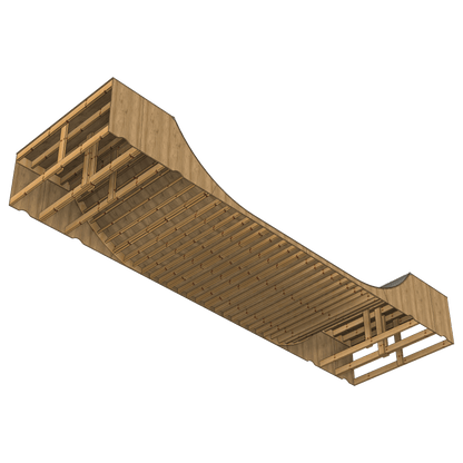 42" Half Pipe Ramp Kit